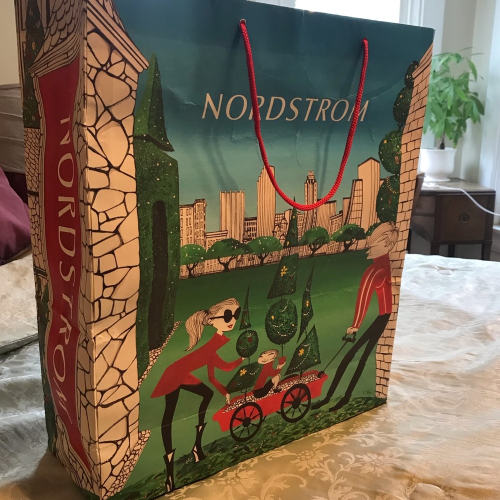 NORDSTROM shopping bag. Christmas collectors ed.